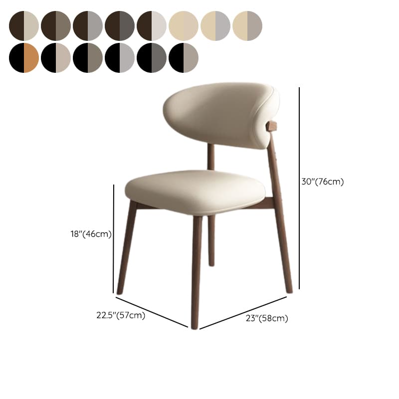 Dining Room Sturdy Outlined Side Chair for Comfortable Seating - image 14