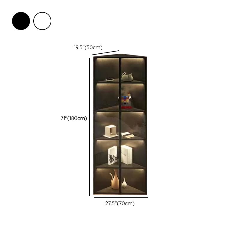 Nook Watertight Scratch-proofed Utility Storage Cabinet with Hutch, Glass-panel Door in Gray/Chalk, Stain Resistant - image 13