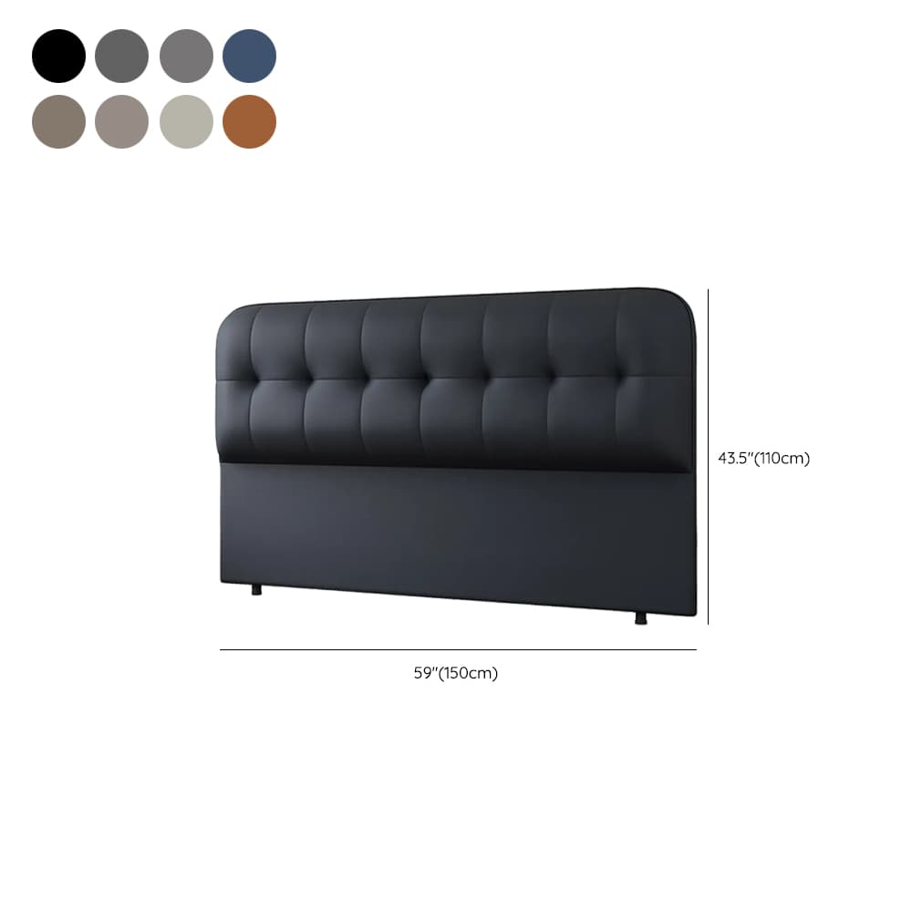 Modish Free-standing Standard Full(54"W x 75"L)/Twin(38"W x 75"L) Panel No Distressing With Legs in Wood and Stitch-tufted - image 18