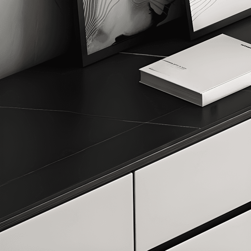 Versatile Sideboard with 2/3 Drawers, Closet Cabinet, Standard/Narrow/Wide Sizes, 3/Two Internal Shelves, Drawer Storage, Manufactured Wood/Stone Countertop, and 4/2/3 Doors - image 12