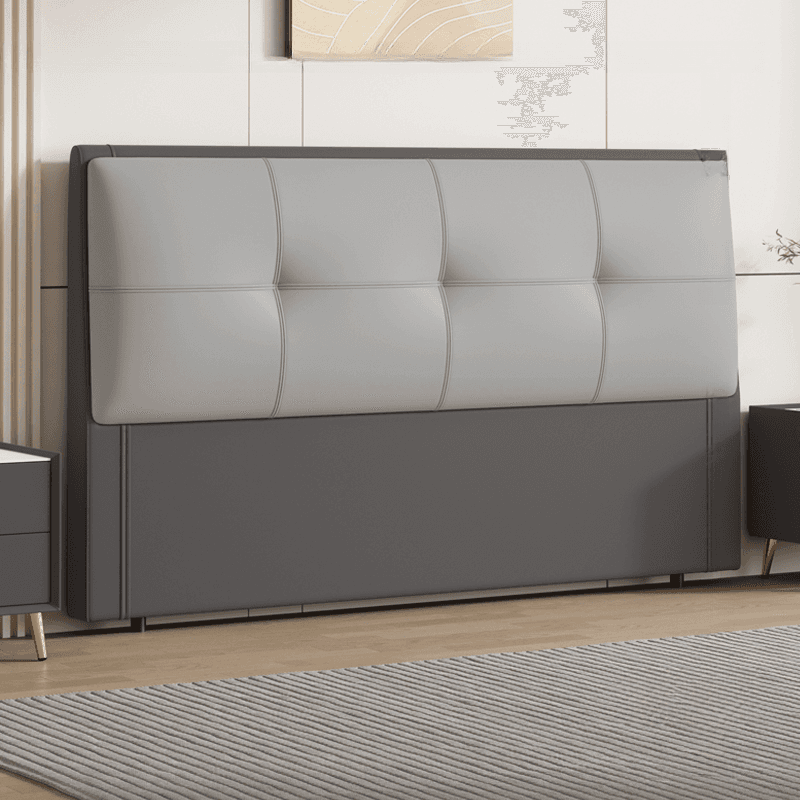 Art Deco Free-standing Standard Full(54"W x 75"L) Panel No Distressing With Legs in Wood/ Upholstery and Sponge - image 3