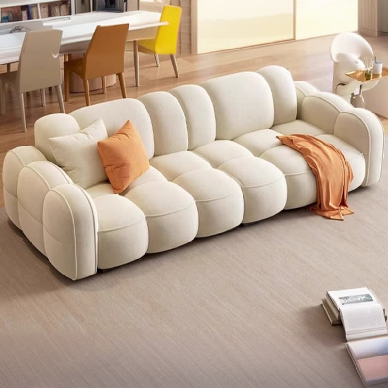 Standard Sofa/Loveseat in Flannel with Rose/Butter Color/Light Green Upholstery and Armrest - image 9
