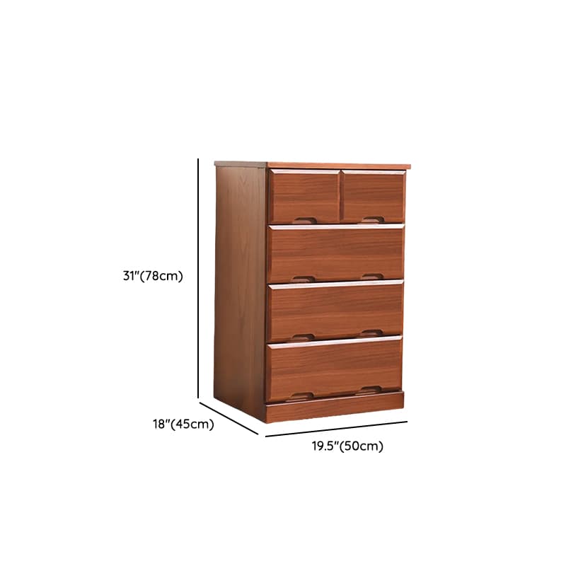 Sepia Minimalist Raw Wood Lingerie Chest/Dresser Vanity Combo with Multiple Drawers in Vertical/Horizontal Orientation - image 20
