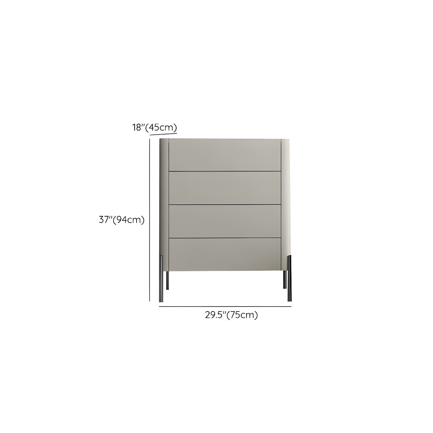 Modern Wood Dresser - Horizontal Design - Ample Drawer Space - Stylish Bedroom Storage - image 18