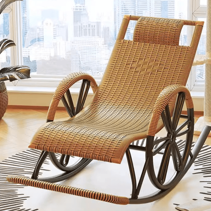 Simple Synthetic Rocking Chair with Scratch-tolerant Track Arm - image 20