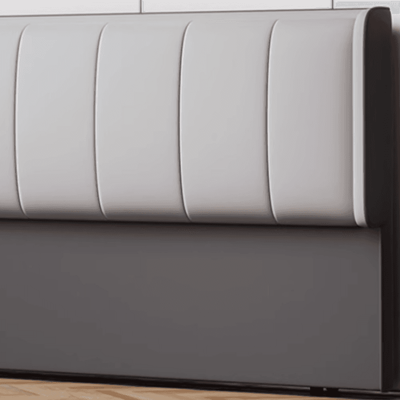 Modish Style Panel Headboard with No Distressing in Pine Wood, Rectangle Shape for Full/Queen Bed, Featuring Sponge Upholstery Fill and Standard Height - image 9