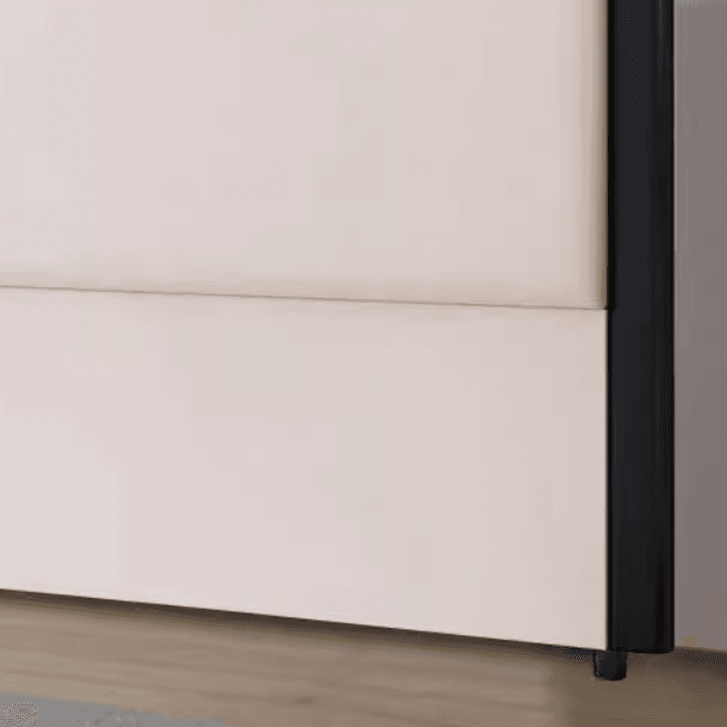 Modish Style Panel Headboard with No Distressing in Timber for King/Queen/Full Bed, Featuring Sponge Upholstery Fill, Free-standing Installation, and Standard Height - image 12