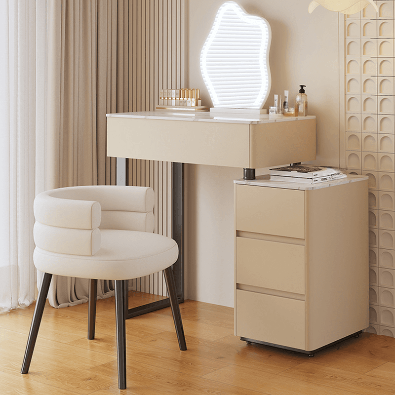Minimalist Engineered Wood Standard/Small Vanity Set