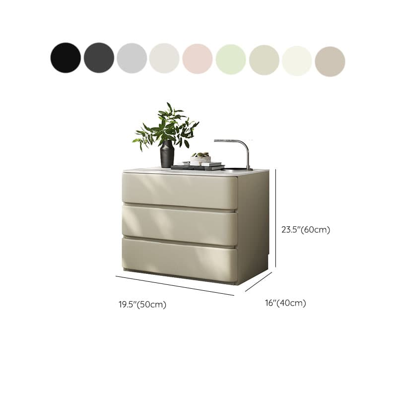 Art Deco Nightstand With Drawer Organization with 3 Drawers - image 20
