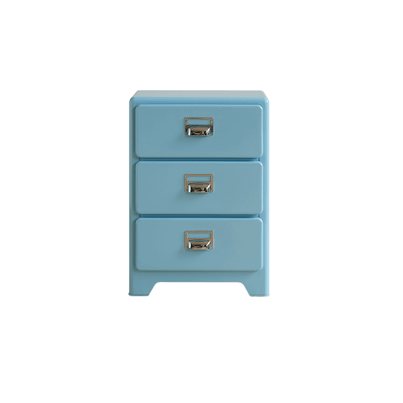Contemporary Metal Bachelor Chest/Double Dresser with 5/6/3 Drawers in Vertical/Horizontal Orientation - image 4