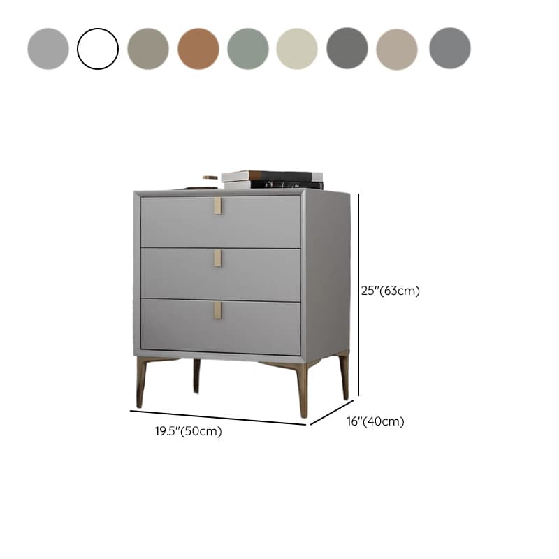 Modern Lumber Nightstand With Drawer Storage & Leg, 3 Drawers/2 Drawers - image 27