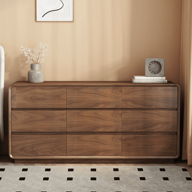 Cocoa Casual Rubberwood Double Dresser/Lingerie Chest with 9 Drawers/6 Drawers/8 Drawers Horizontal/Vertical - image 3