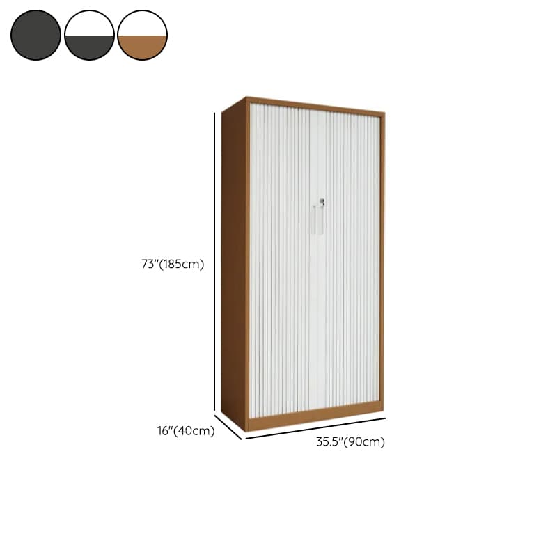 Steel Self-supporting Lockable Accent Cabinet with Sliding Door - image 25
