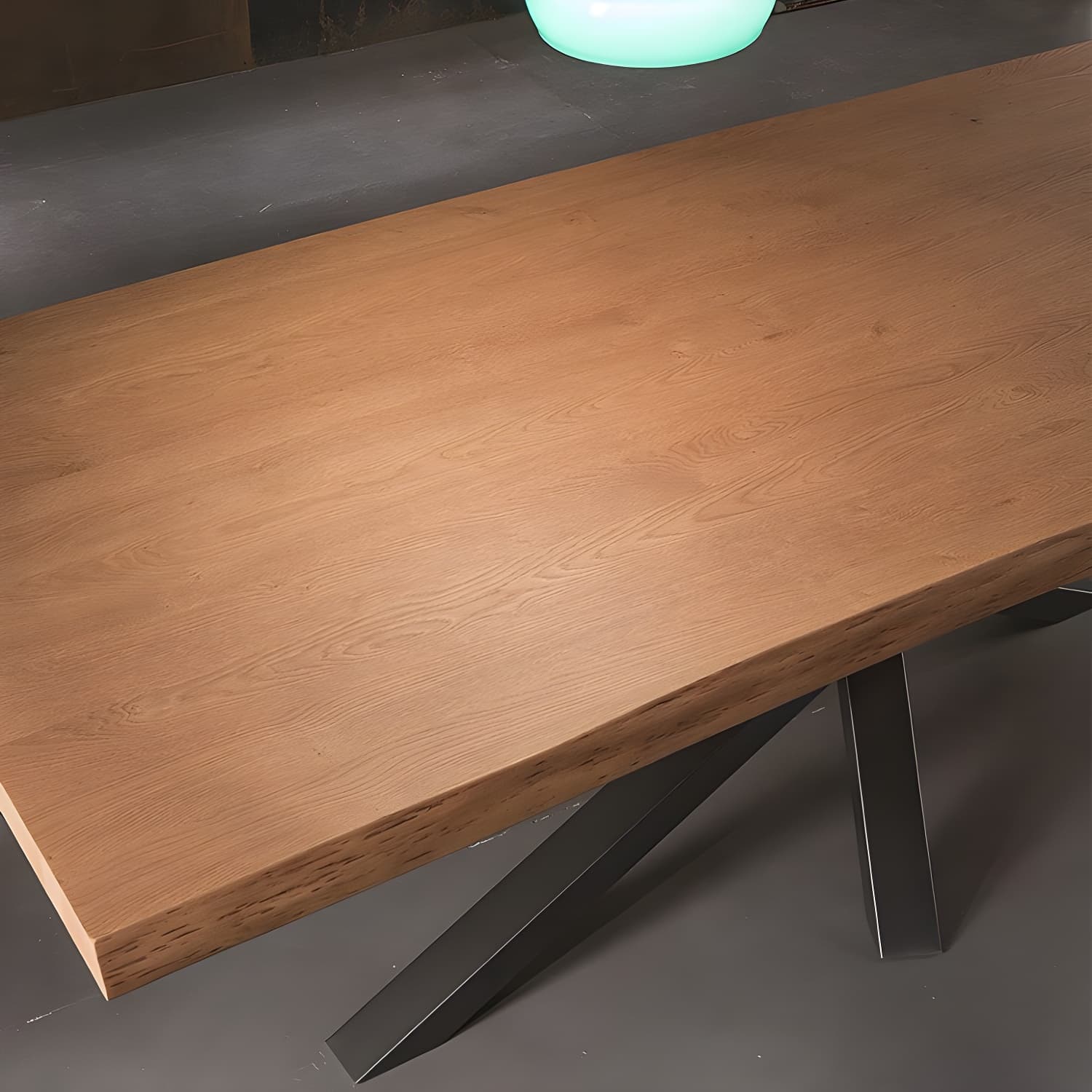 Solid Wood Dining Table Luxury Wood Color Dining Room Table for Kitchen - image 7