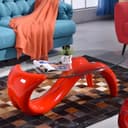 Table Base Color Red