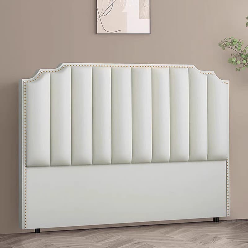 Standard（36-55“） Free-standing Standard Full(54"W x 75"L)/Twin(38"W x 75"L) Lumber Framed Portman Panel Headboard with Nailhead Design and Sponge Filing - image 10