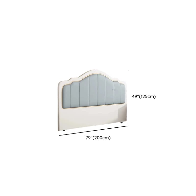 Art Deco Style Panel Headboard in Timber with No Distressing for King/Queen/Full Bed, Featuring Sponge Upholstery and Free-standing Standard Height - image 23