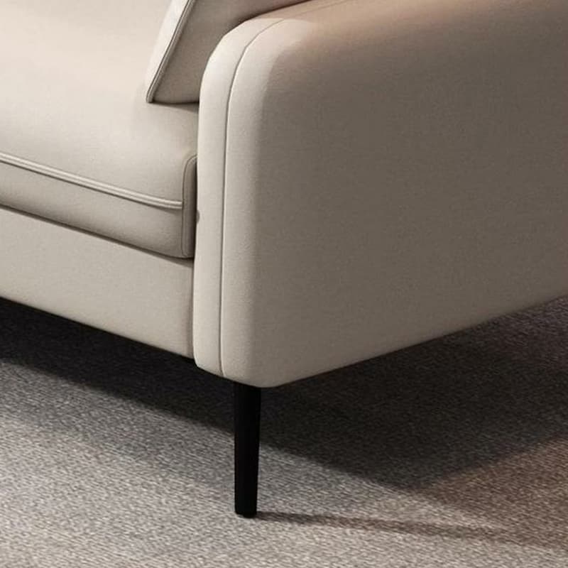2-Seater Modern Cushioned Sofa with Bolster Pillows for Living Room - image 17