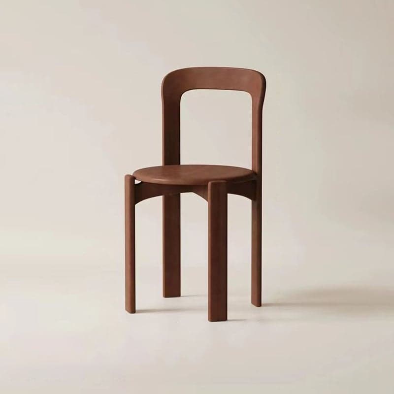 Framed Stable Orange/Green/Blue Solid Wood Side Chair with Foot Pads in a Modern Style - image 3