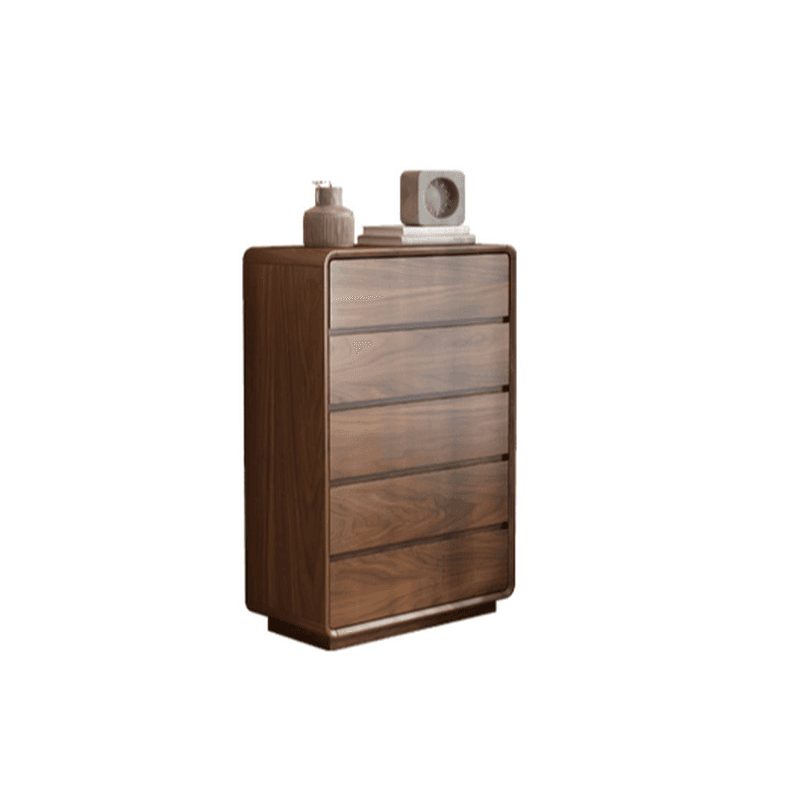 Cocoa Simplistic Natural Wood Double Dresser/Lingerie Chest with 6/9/5 Drawers in Horizontal/Vertical Orientation - image 4