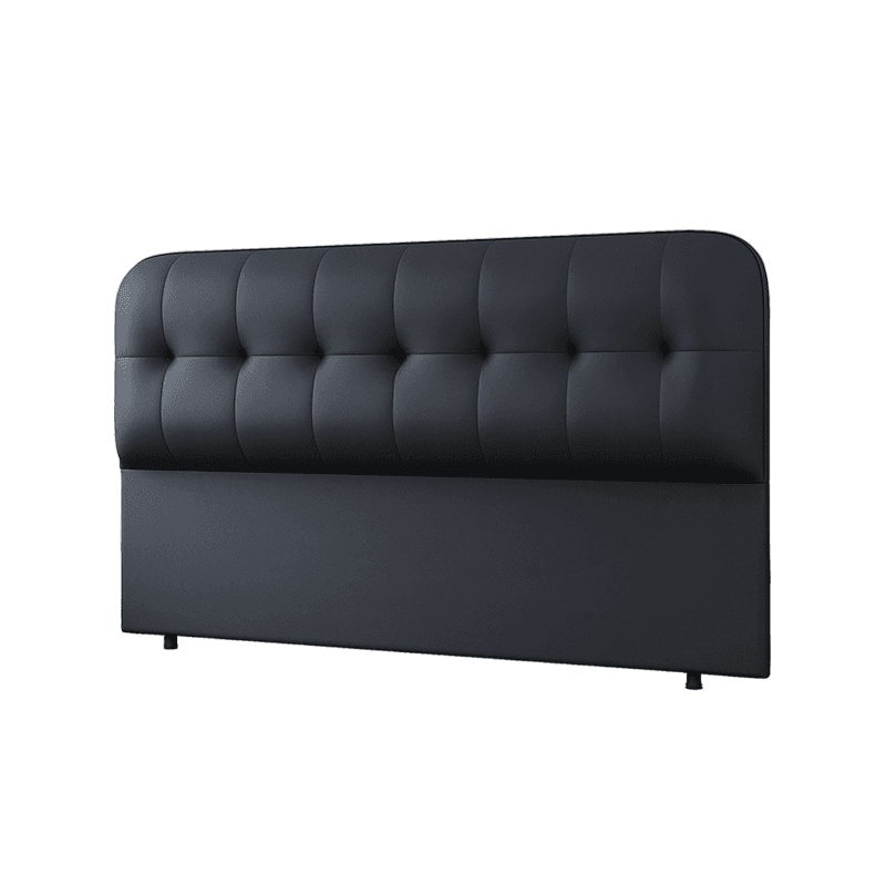 Modish Free-standing Standard Full(54"W x 75"L)/Twin(38"W x 75"L) Panel No Distressing With Legs in Wood and Stitch-tufted
