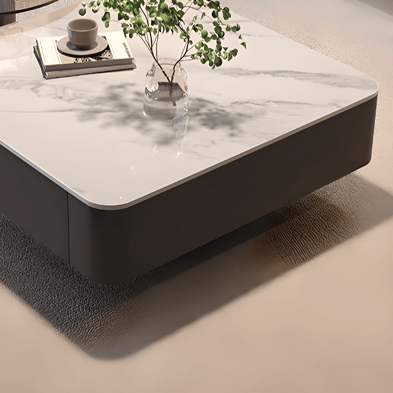 Nested Square Side Table with 2 Drawers - image 14