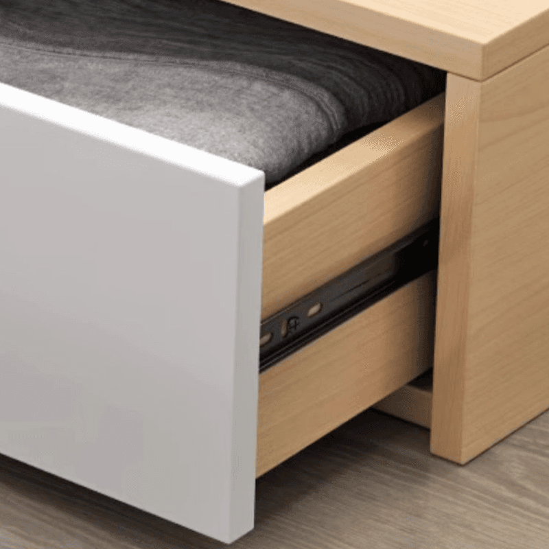 Unfinished Color Storage Panel Bed with 4 Drawers for Living Room - image 5