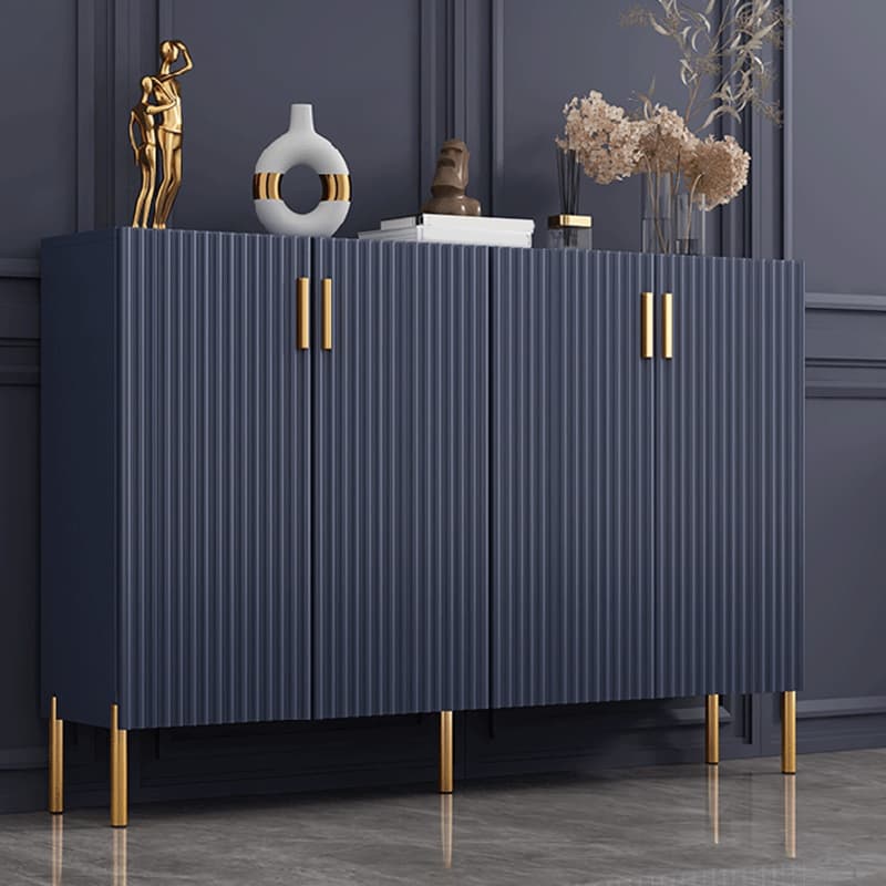 Floor Freestanding Sideboard/Server in Wood with Countertop and Three/Five Internal Shelves in a Luxury Style - image 18