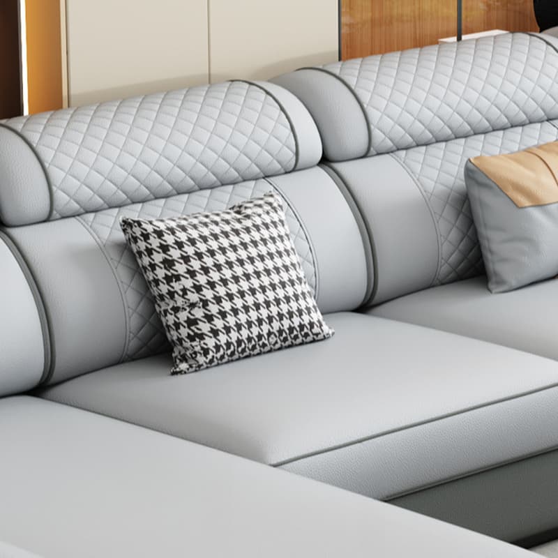 4 Pc L-Shape/Straight Left Hand Facing/Horizontal Sofa Recliner/Sofa Couch for 5 Person - image 10