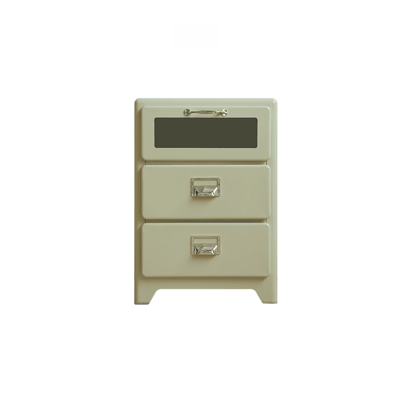 Contemporary Metal Bachelor Chest/Double Dresser with 5/6/3 Drawers in Vertical/Horizontal Orientation - image 5