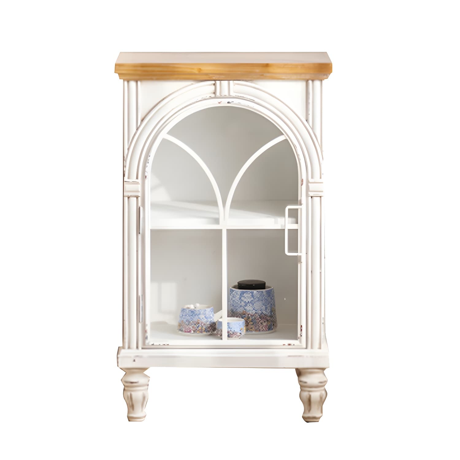 Contemporary Side Board Pine Sideboard Cabinet with Doors for Kitchen - image 7