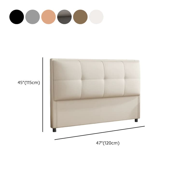 Modish Style Pine Wood Panel Headboard with No Distressing, Rectangle Shape for King/Queen/Full Bed, Featuring Sponge Upholstery Fill and Standard Height - image 11