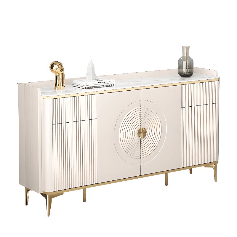 Art Deco Ground Sideboard/Server, Independent with Kitchen Tool Storage and Counter Slab - image 4