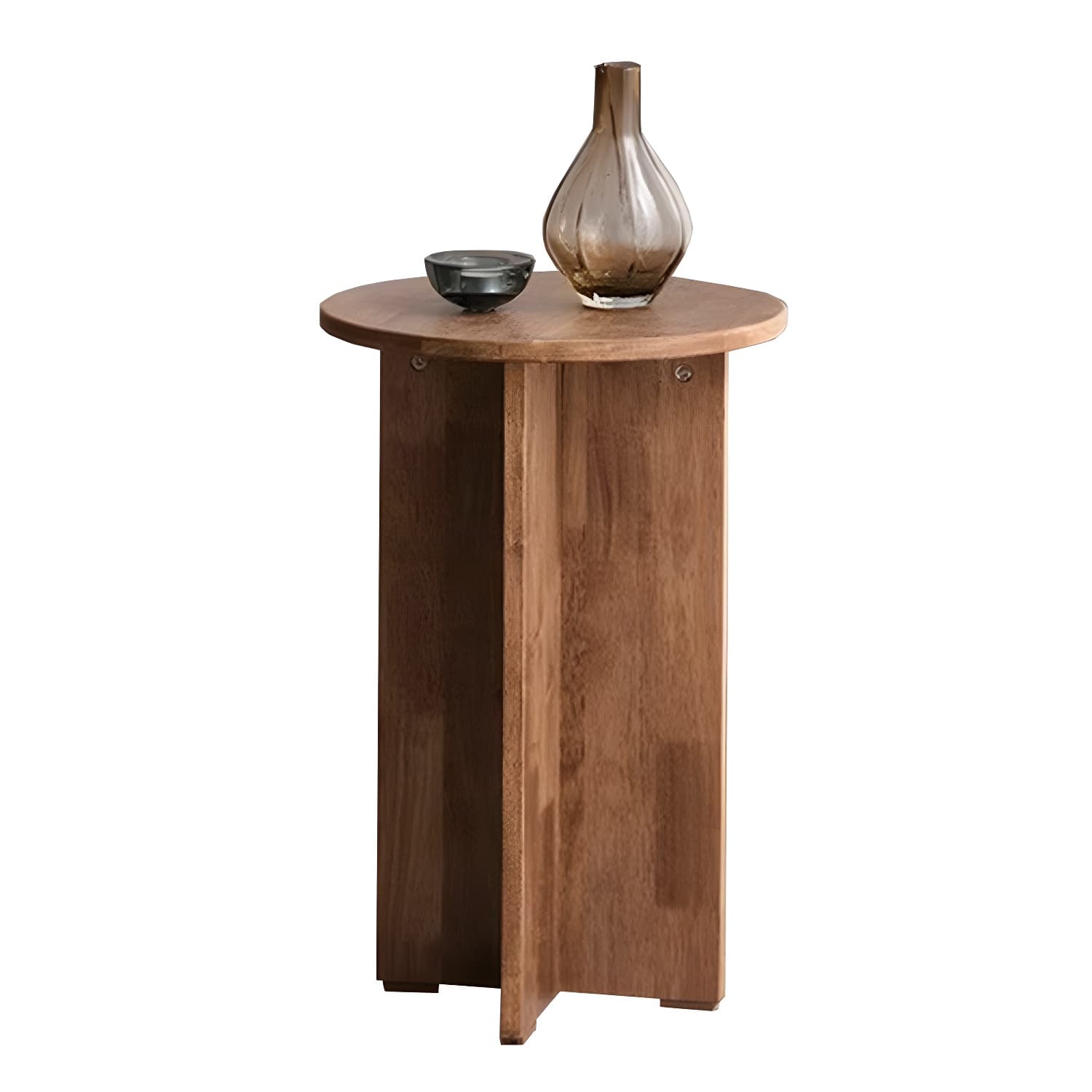 Modern Brown Wood Coffee Table with Rectangular Top and Brown Base - image 5