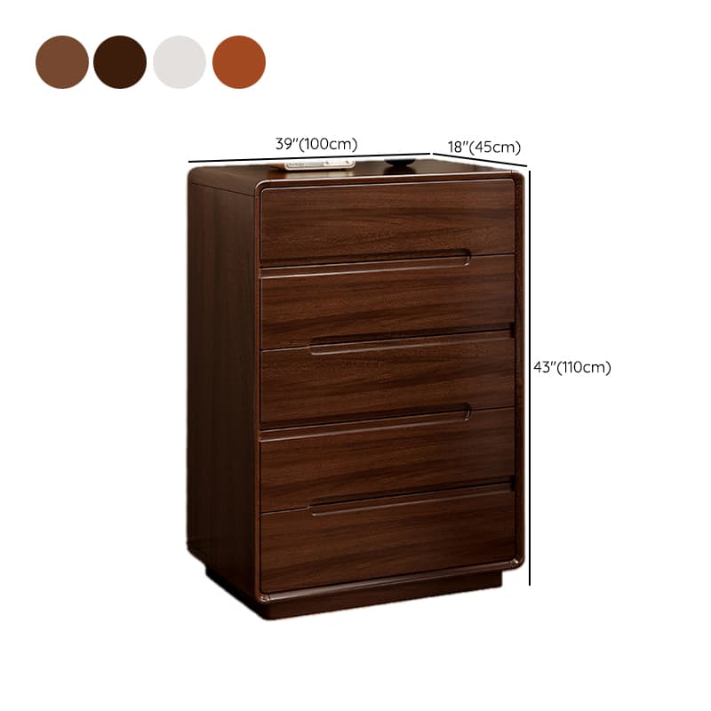 Trendy Walnut Wood Double Dresser/Lingerie Chest/Bachelor Chest with 5 Drawers/4 Drawers/8 Drawers in Horizontal/Vertical Orientation - image 23