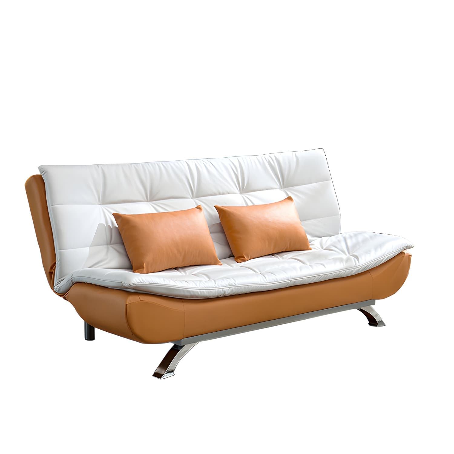 Faux Leather Sofa 35.43" H Armless Convertible Sofa for Living Room - image 13