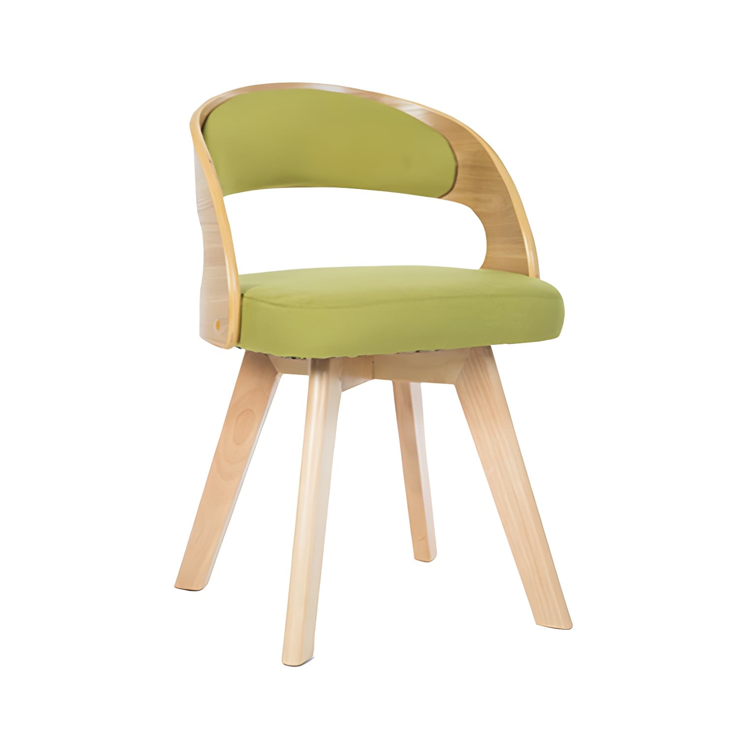 Contemporary Swivel Side Dining Room Chair Open Back Chair for Home Use - image 12