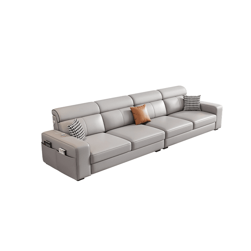 L-Shape/Straight Sofa/Sofa Chaise with USB Port, Left/Horizontal Orientation - image 6