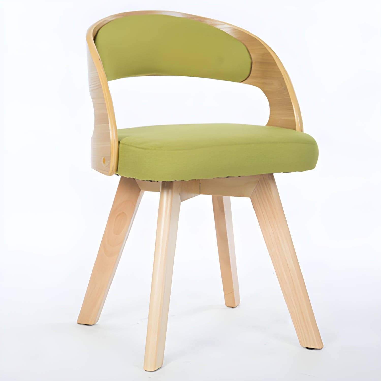 Contemporary Swivel Side Dining Room Chair Open Back Chair for Home Use - image 4