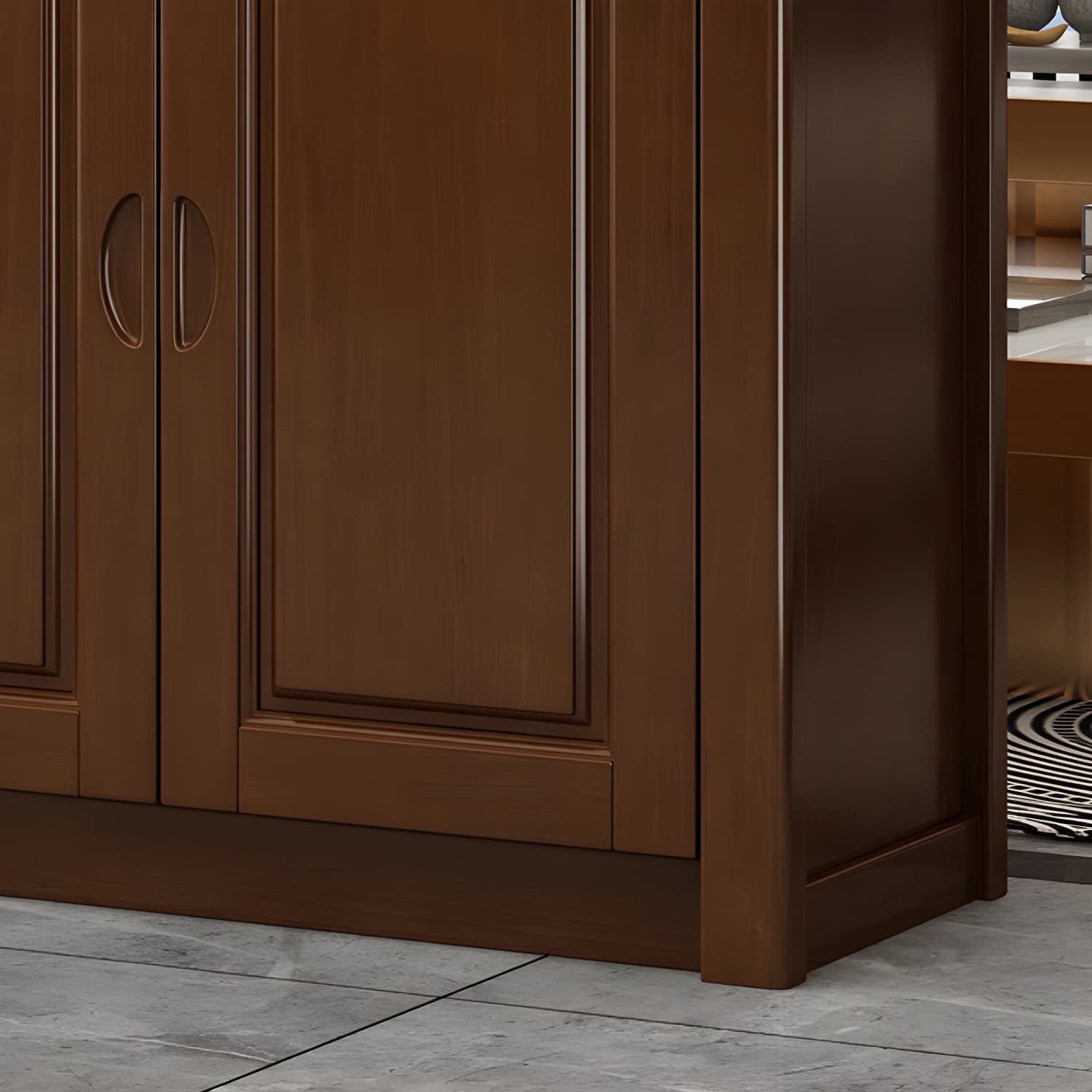 15.7" D Solid Wood 3-Drawer Accent Cabinet with Shelves for Entryway - image 10