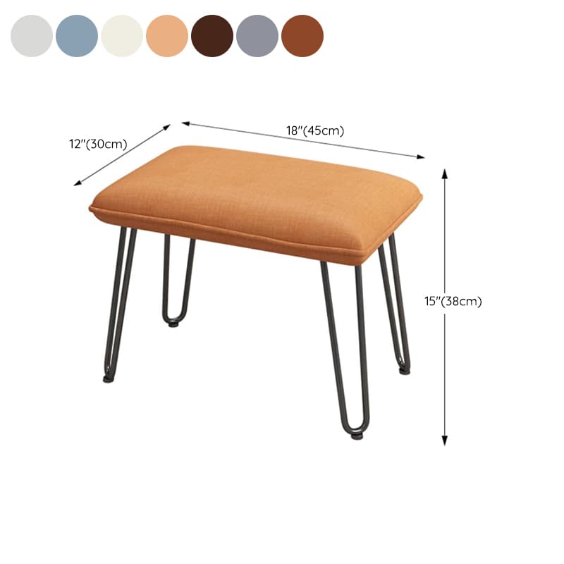 Stylish and Modern Upholstered Rocking Chair with Natural Wood Legs - image 18