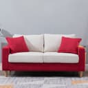 Color Wine Red/Beige