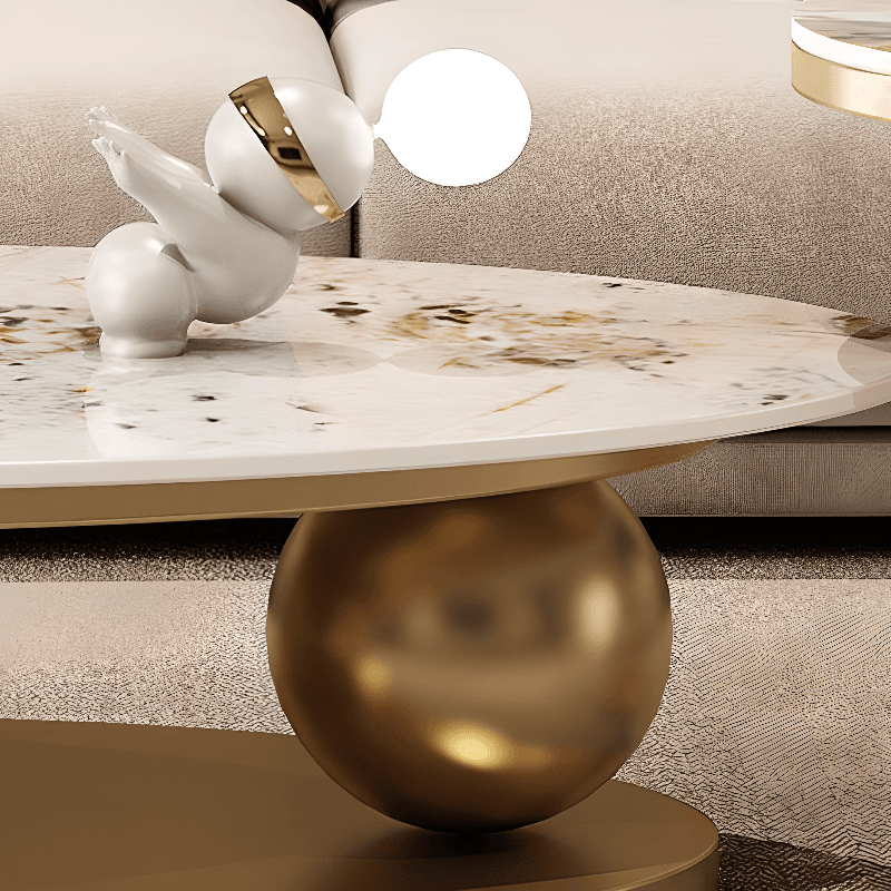 Nested Oblong Coffee Table Ideal for Small Spaces - image 9