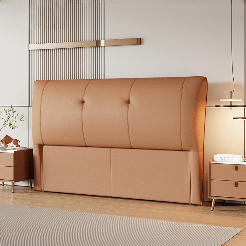 Modish No Distressing Button-tufted Panel Headboard with Rectangle Shape for King/Queen/Full Bed, Featuring Sponge Upholstery Fill and Standard Height - image 6