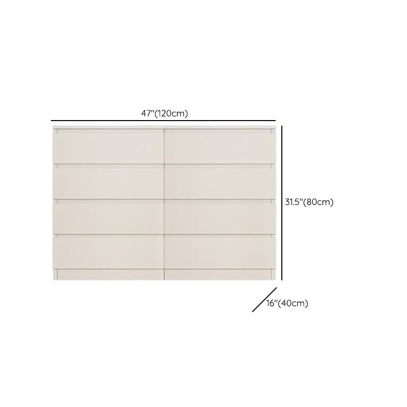 Trendy Composite Wood Double Dresser/Bachelor Chest/Lingerie Chest with 6/3/8 Drawers in Horizontal/Vertical Orientation - image 16