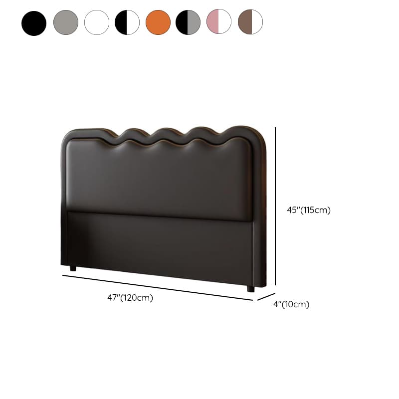 Modish Style Panel Headboard with No Distressing in Timber for King/Queen/Full Bed, Featuring Sponge Upholstery Fill, Free-standing Installation, and Standard Height - image 14