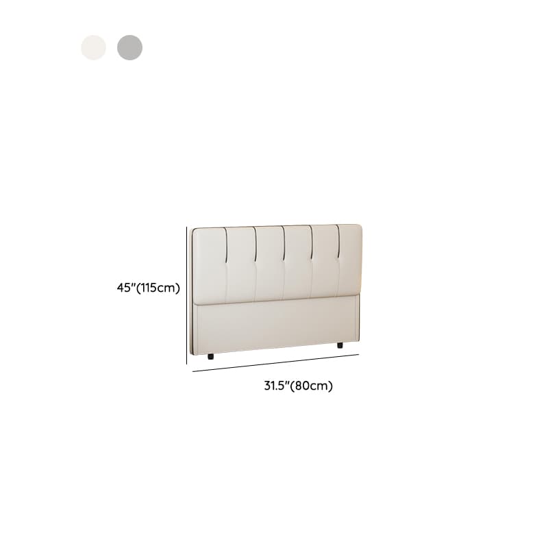 Modish No Distressing Button-tufted Panel Headboard in Rectangle Shape for King/Queen/Full Bed with Sponge Upholstery Fill and Standard Height - image 13