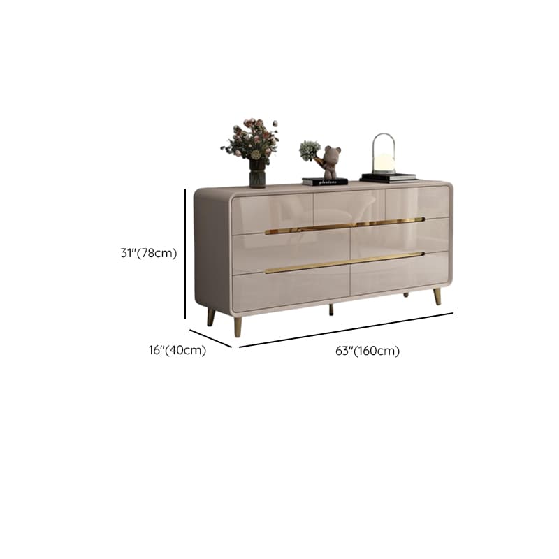 Modish Chalk Timber Horizontal/Vertical Console Dresser/Bachelor Chest/Wardrobe Chest with 6 Drawers/7 Drawers/3 Drawers - image 19