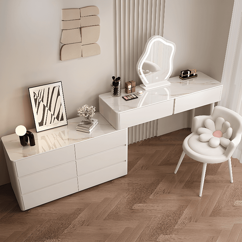 Ground Design Illuminating Vanity with Push-Pull, Adjustable Touch, No Floating - image 5