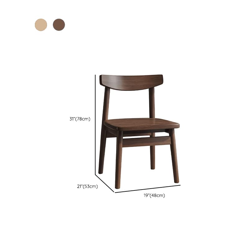Ink/Dove Grey/Sepia Modern Simple Style Side Chair with Ventilated Back, Padded Upholstery, and Natural Wood Legs - image 16